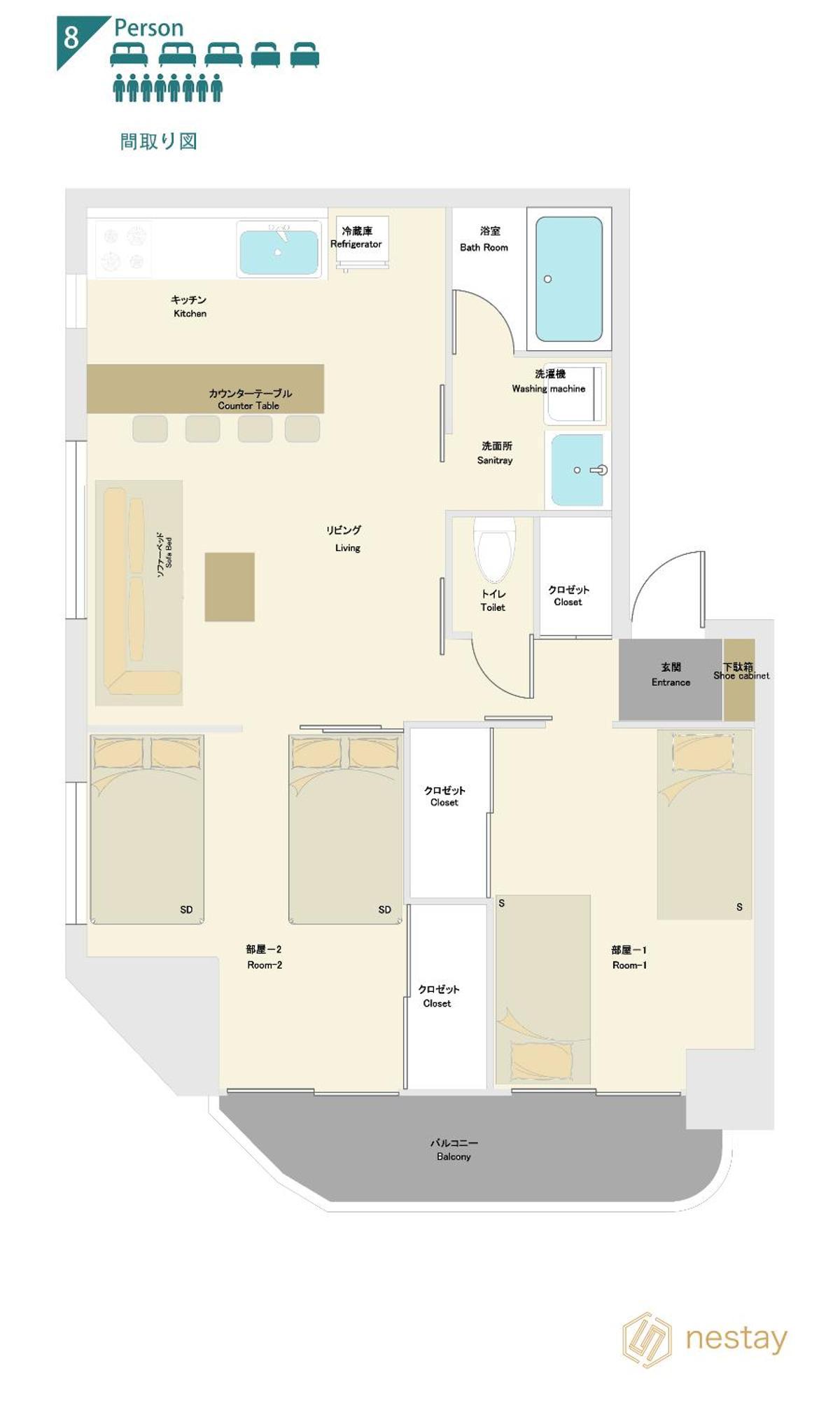Nestay Apartment Tokyo Akihabara Extérieur photo